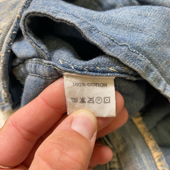 Magnolia Pearl Miner Denim Shorts Women's One Size - Picture 11 of 11